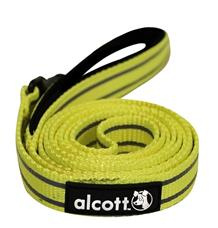 Alcott Reflexní vodítko pro psy žluté velikost M