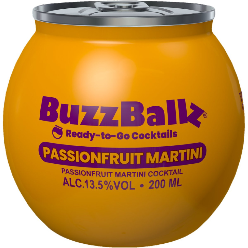 BuzzBallz Cocktails Passionfruit Martini 13.5 % obj.