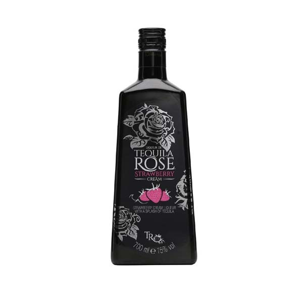 Tequila Rosé Strawberry Cream 15% 0,7l (holá lahev)
