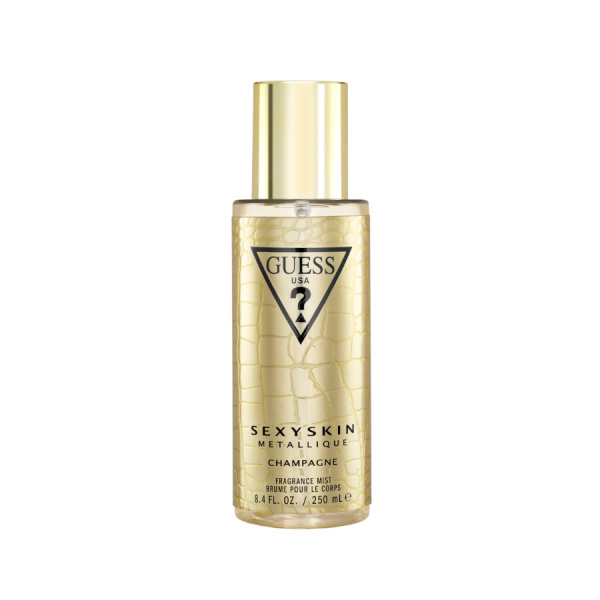 Guess SexySkin Metallique Champagne parfémovaný tělový sprej pro ženy 250 ml