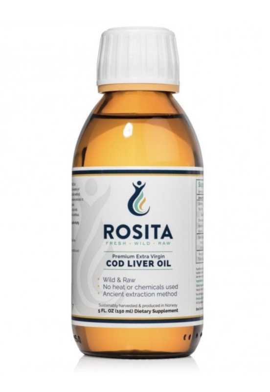 Rosita Extra Panenský olej z tresčích jater, 150 ml