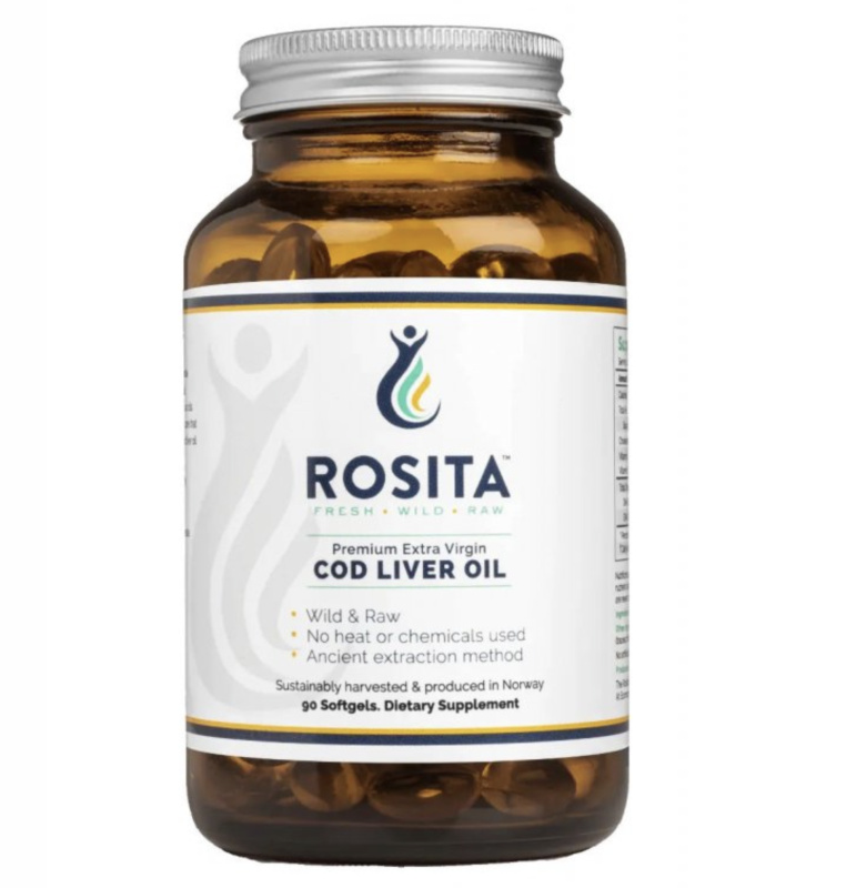 Rosita Olej z tresčích jater, 90 kapslí