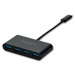Kensington CH1200 - čtyřportový rozbočovač USB-C / USB 3.0