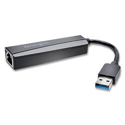 Kensington UA0000E - adaptér - USB 3.0 / Ethernet