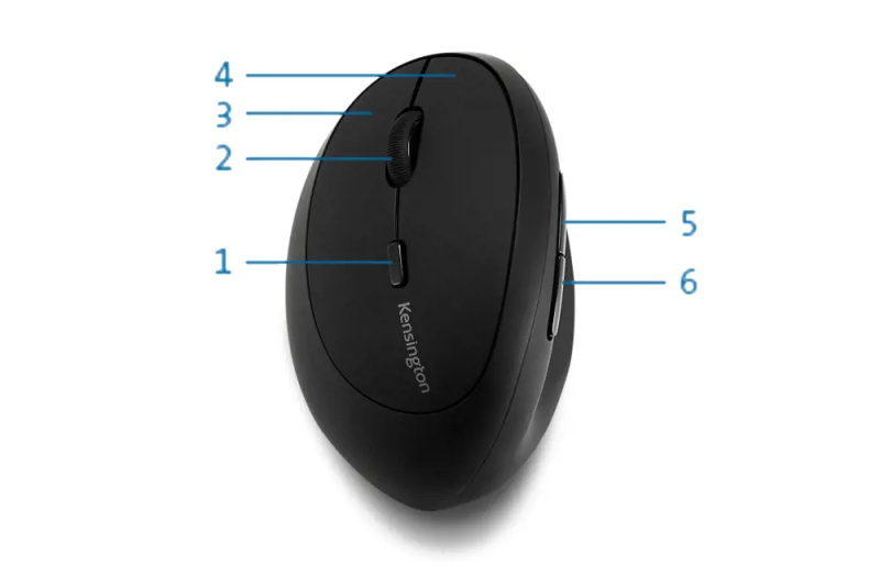 Kensington Pro Fit Ergo - bezdrátová myš pro leváky