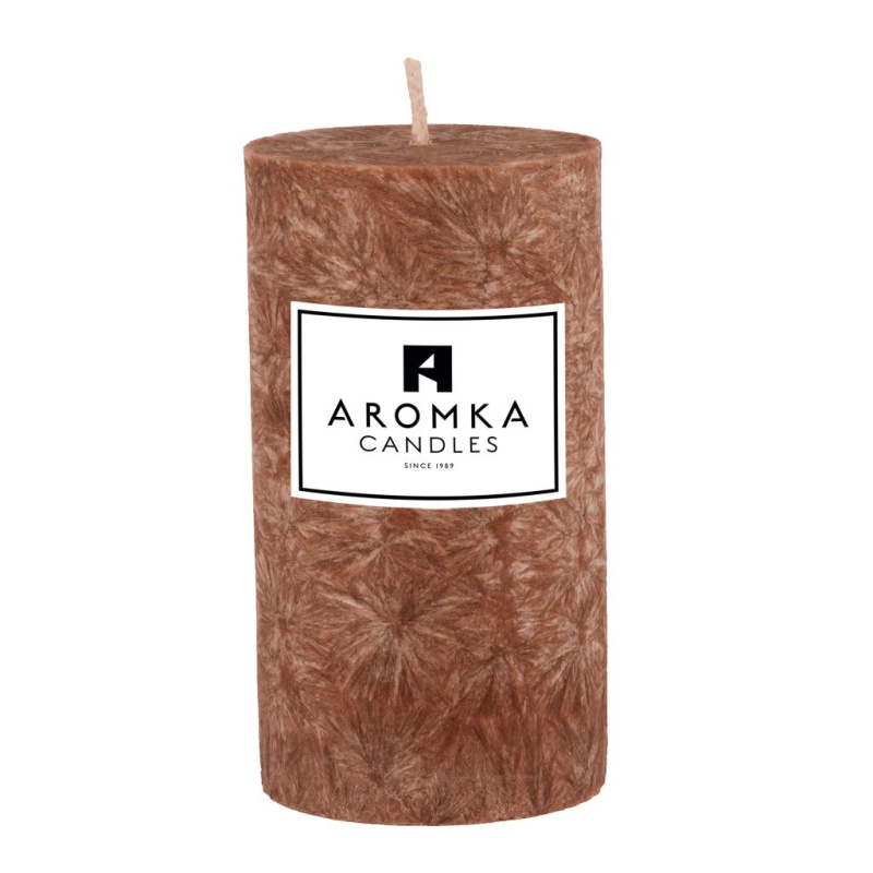 Přírodní vonná svíčka palmová - AROMKA - Válec, průměr 3,5 cm, výška 8 cm Vůně: Gentleman