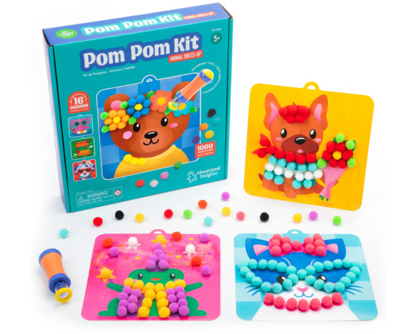 Learning Resources - Sada s bambulkami: Oblékání zvířat Learning Resources