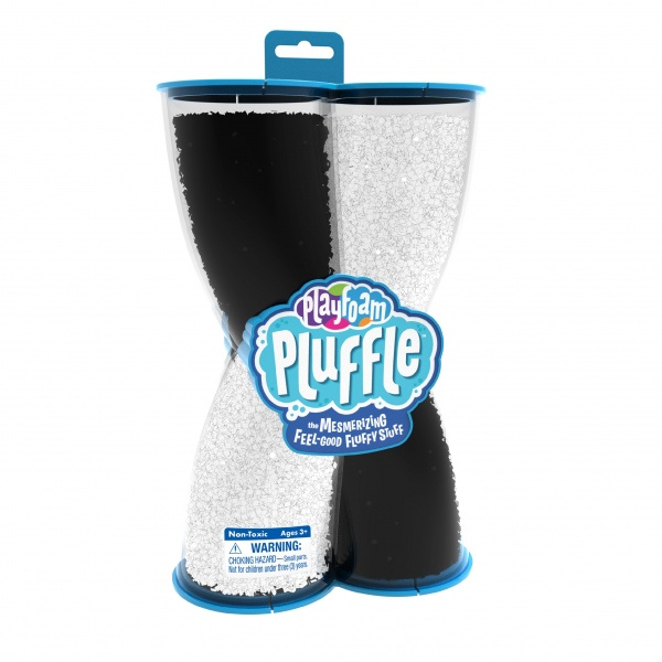 Playfoam Puffle™ - Twist Hmota černá a bílá PlayFoam