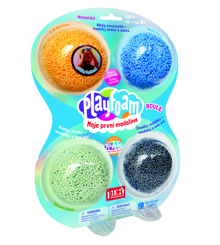 Pexi PlayFoam® Boule 4pack- B klučičí barvy