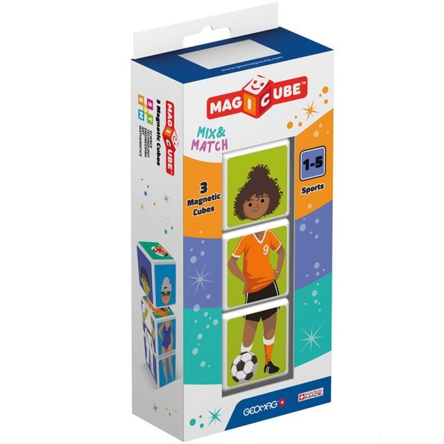 Geomag - Magicube, Sports 3 kostky