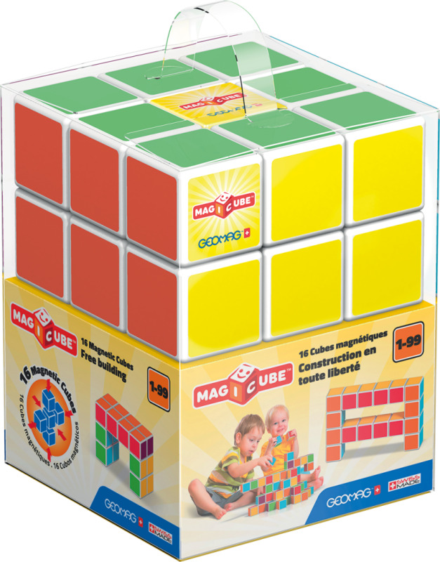 Geomag Magicube kreativní magnetické kostky 16 dílků