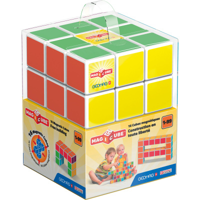 Geomag Magicube kreativní magnetické kostky 16 dílků