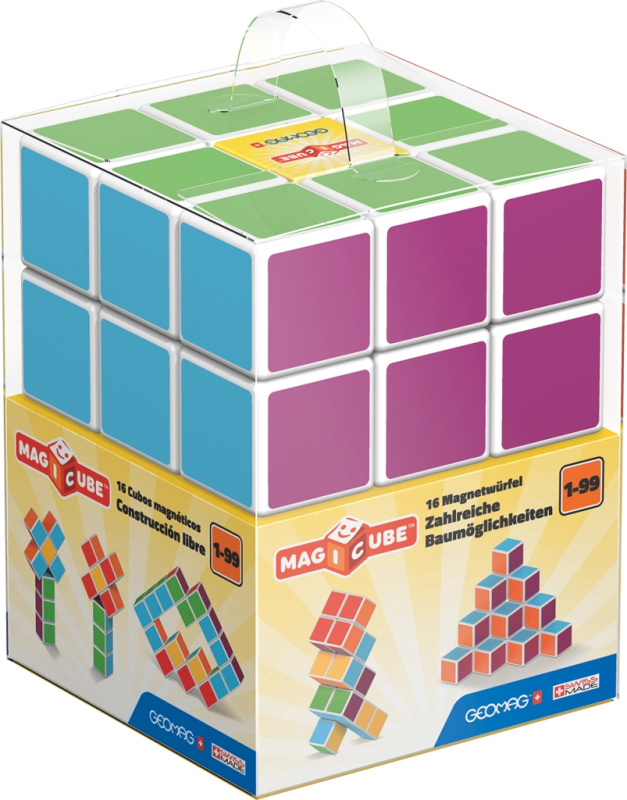 Geomag Magicube kreativní magnetické kostky 16 dílků