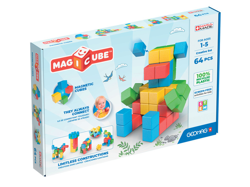 Geomag Magicube kreativní sada 64 dílků