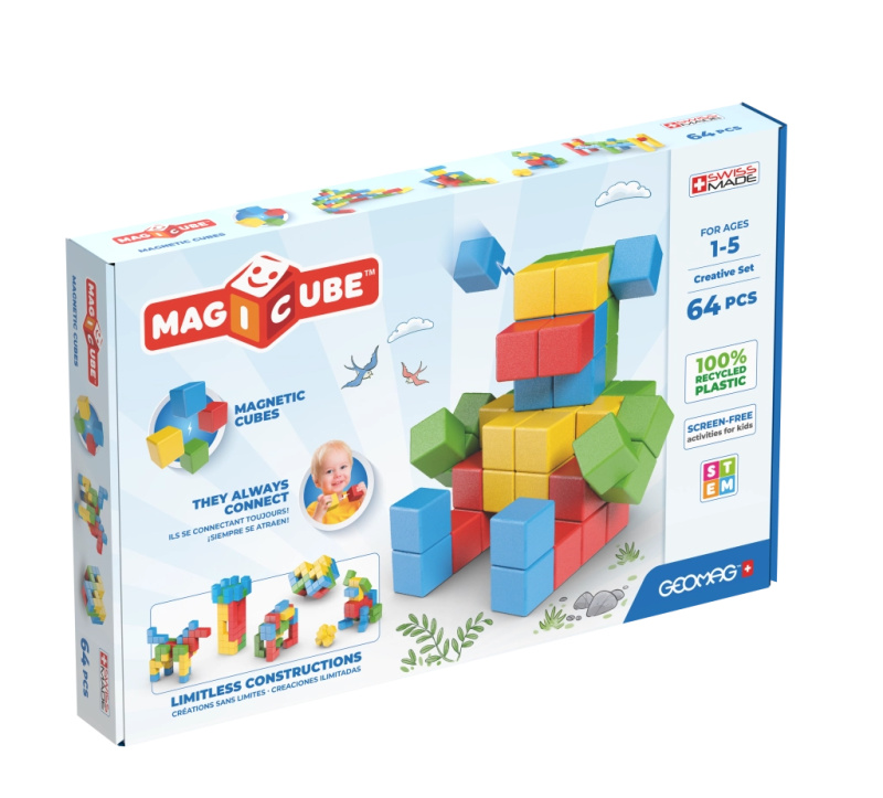 Geomag Magicube kreativní sada 64 dílků