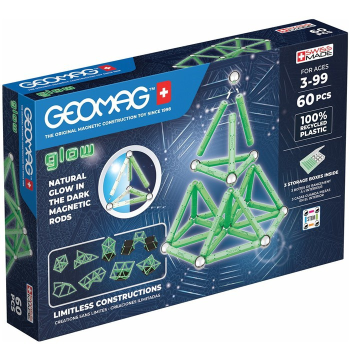 GEOMAG Glow 60 dílků