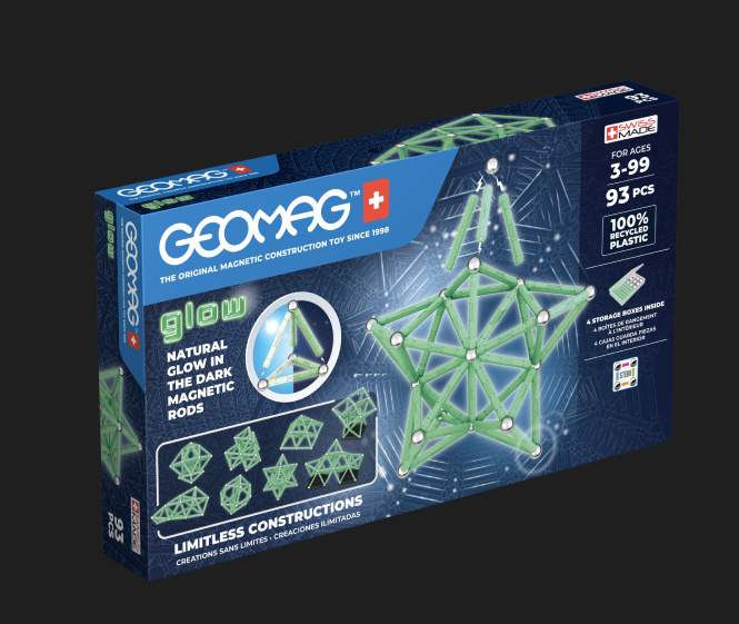 Geomag Glow 93 dílků