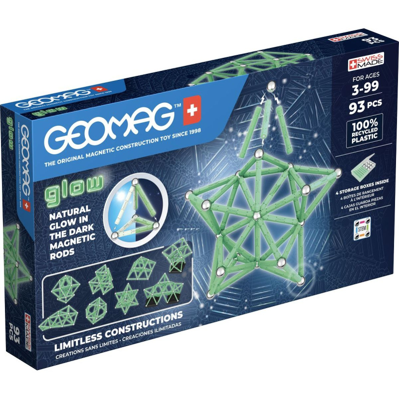 Geomag Glow 93 dílků