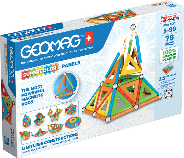 GEOMAG Supercolor Panels 78 dílků