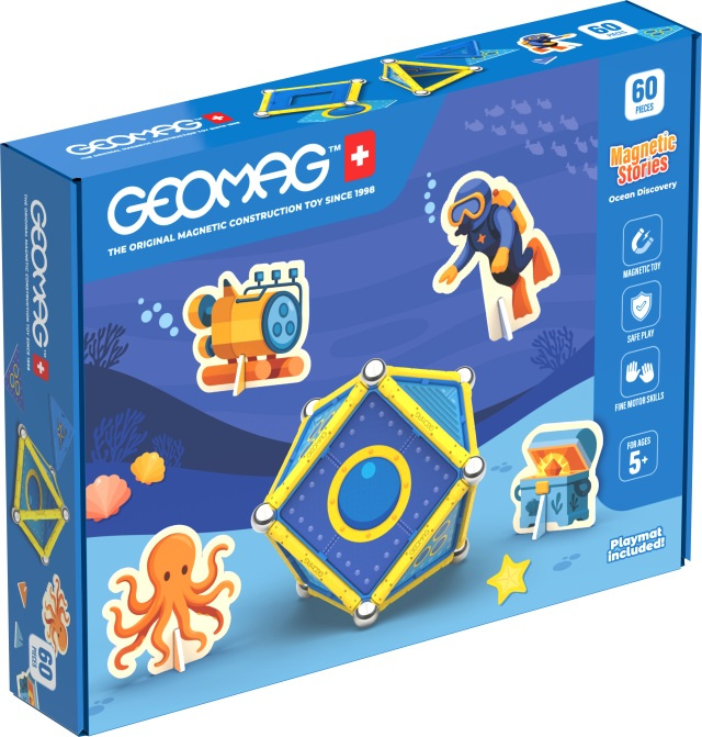 Geomag Magnetic Stories oceánské dobrodružství 60 dílků