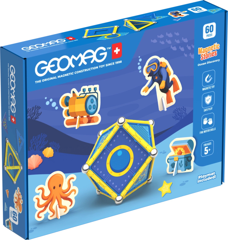Geomag Magnetic Stories oceánské dobrodružství 60 dílků