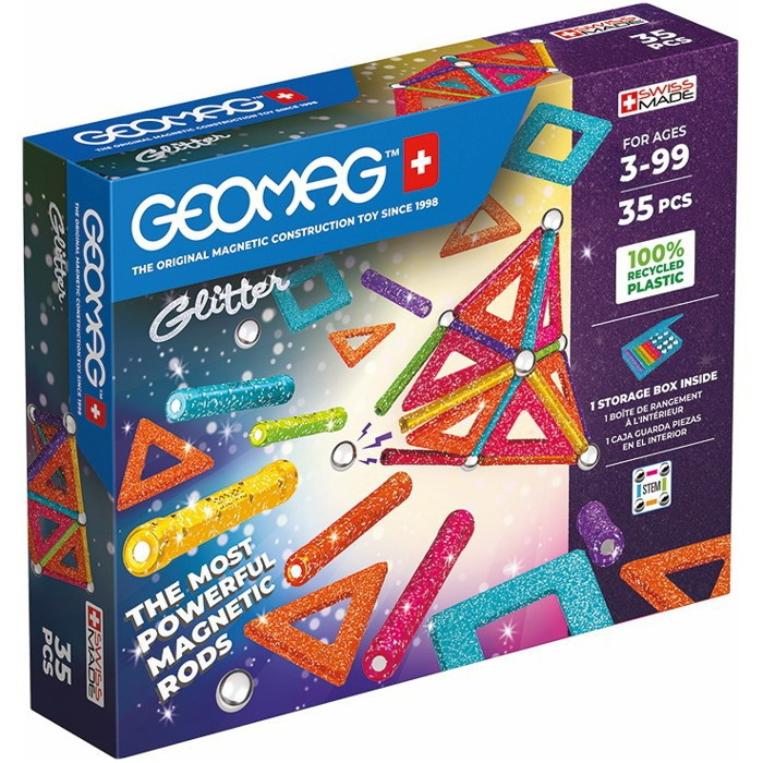 Geomag Glitter 35 dílků