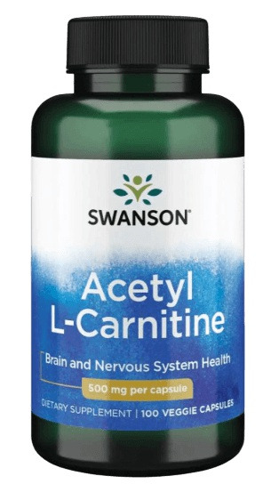 Swanson Acetyl L-Carnitine 100 kapslí
