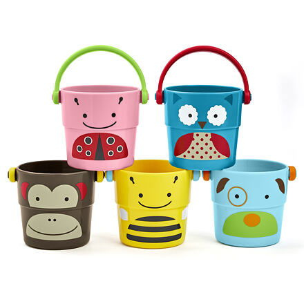 Skip Hop Zoo hračka do vody, Sada kbelíků