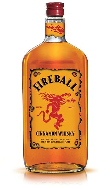 Fireball Cinnamon Whisky 33 % 1 l