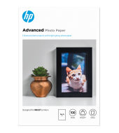 HP Adv 10x15 Gls 100 sht FSC Photo Paper