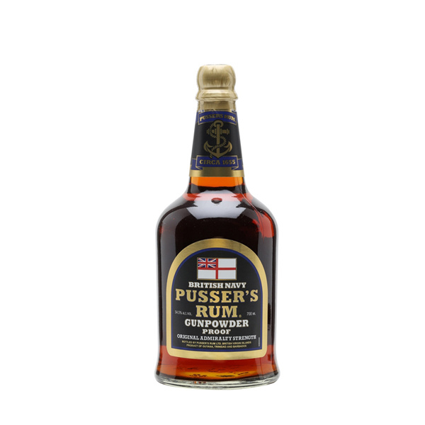 Pusser's Gunpowder Proof 54,5% 0,7l