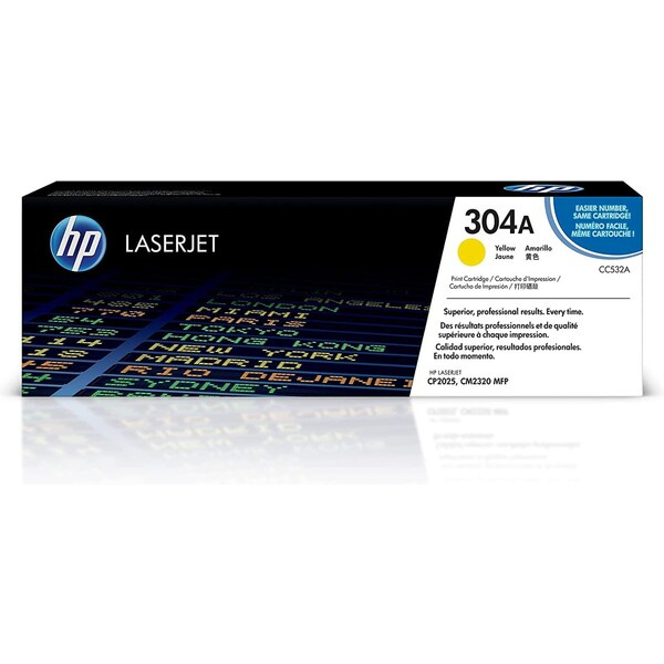 HP CC532A Žlutá