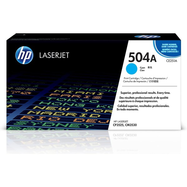 HP CE251A Azurová