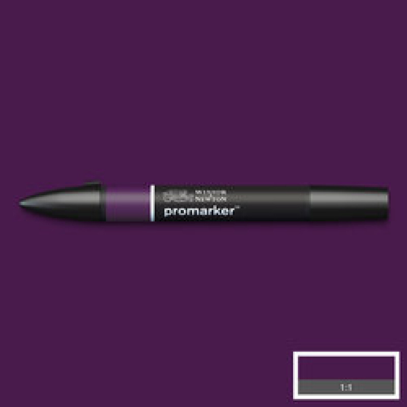 Oboustranný popisovač WN Promarker – Aubergine (V524)
