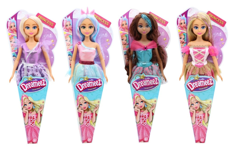 Funville Dreameez princezna v kornoutku světle blond