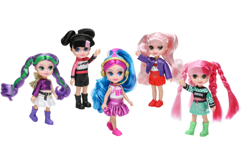 K-Pop Diva Squad Junior Set 5-ti panenek 13 cm