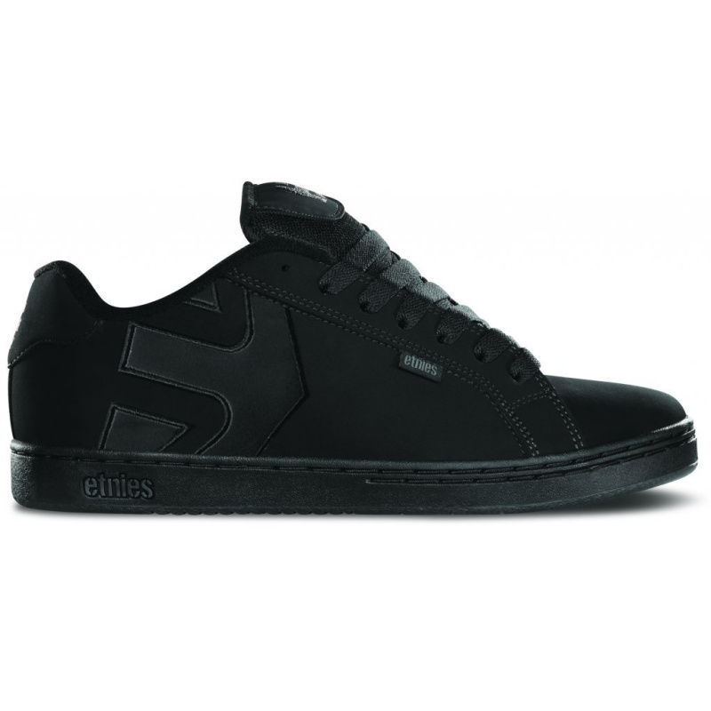 Etnies pánské boty Fader Black Dirty Wash | Černá | Velikost 12 US