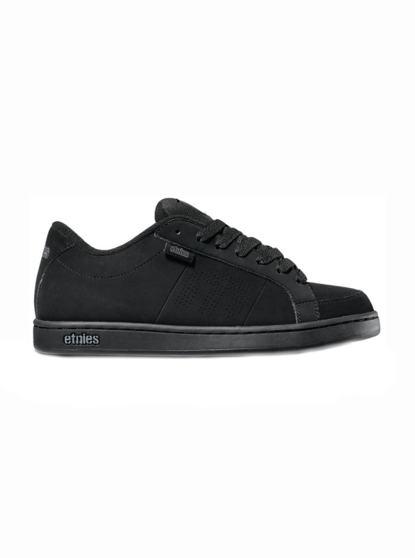 Etnies pánské boty Kingpin Black/Black | Černá | Velikost 11,5 US