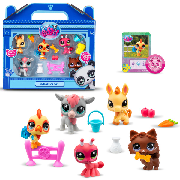 TM Toys Littlest Pet Shop 5 figurek Farma