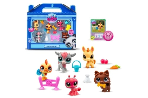 TM Toys Littlest Pet Shop 5 figurek Farma