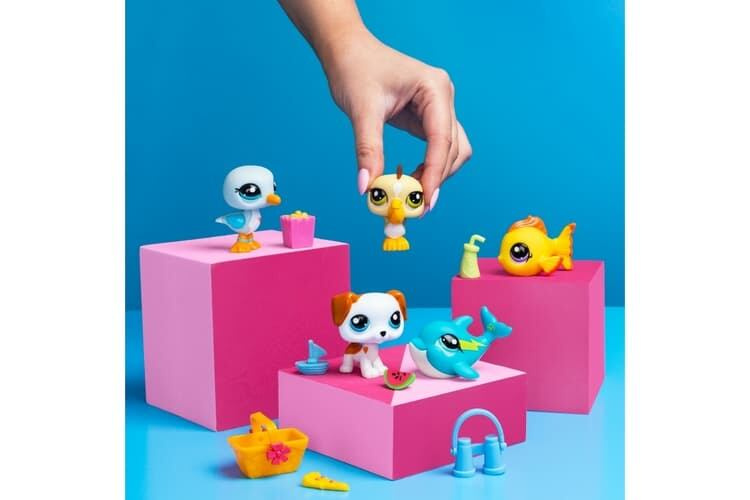 TM Toys Littlest Pet Shop 5 figurek Pláž