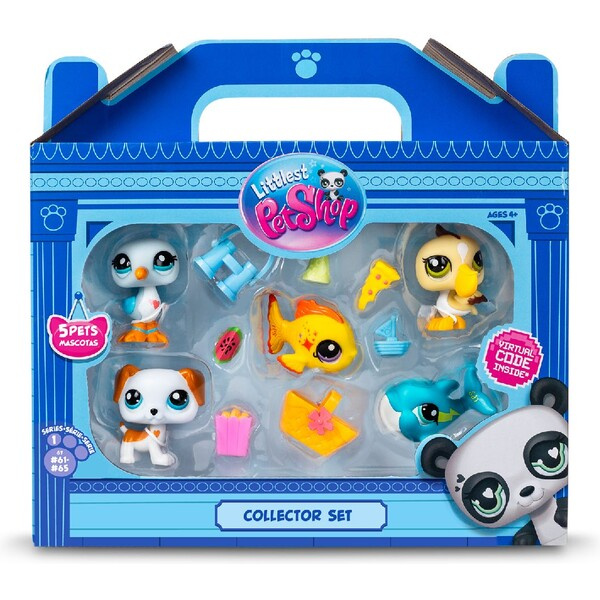 TM Toys Littlest Pet Shop 5 figurek Pláž