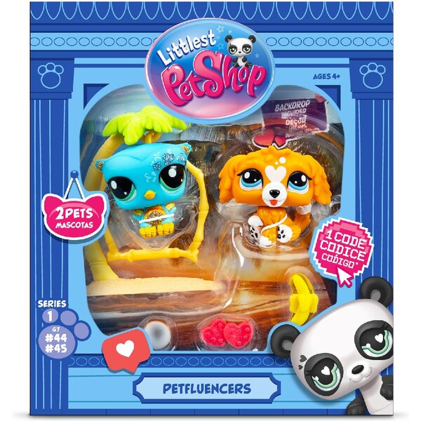 Littlest Pet Shop zvířátka Petfluenceři
