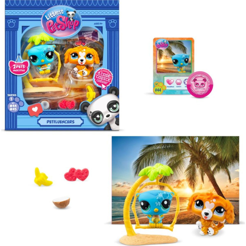 Littlest Pet Shop zvířátka Petfluenceři
