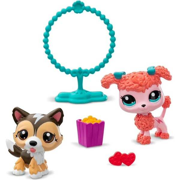 Set dvou figurek Hasbro Littlest Pet Shop (série 2) Vícebarevná