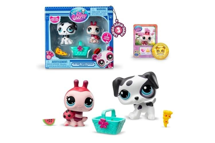 Littlest Pet Shop figurky 2ks - série 3