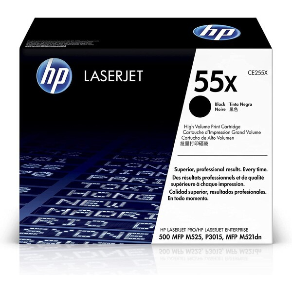 HP CE255XD Černá