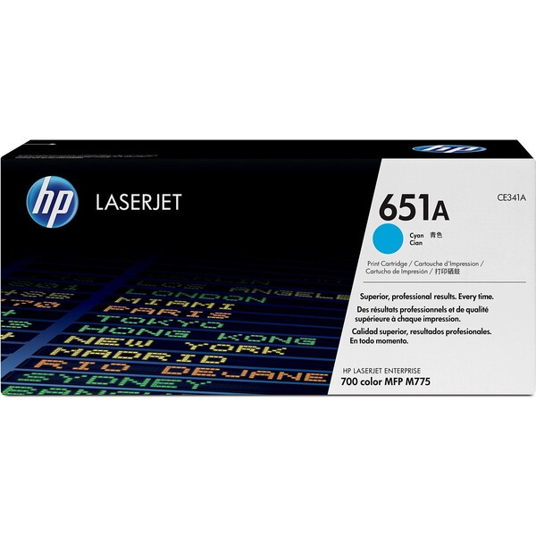 HP CE341A Azurová
