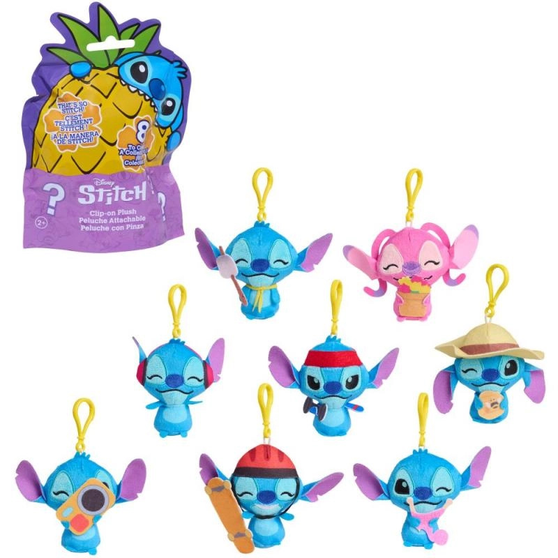Stitch Clip-On plyš (blind bag)