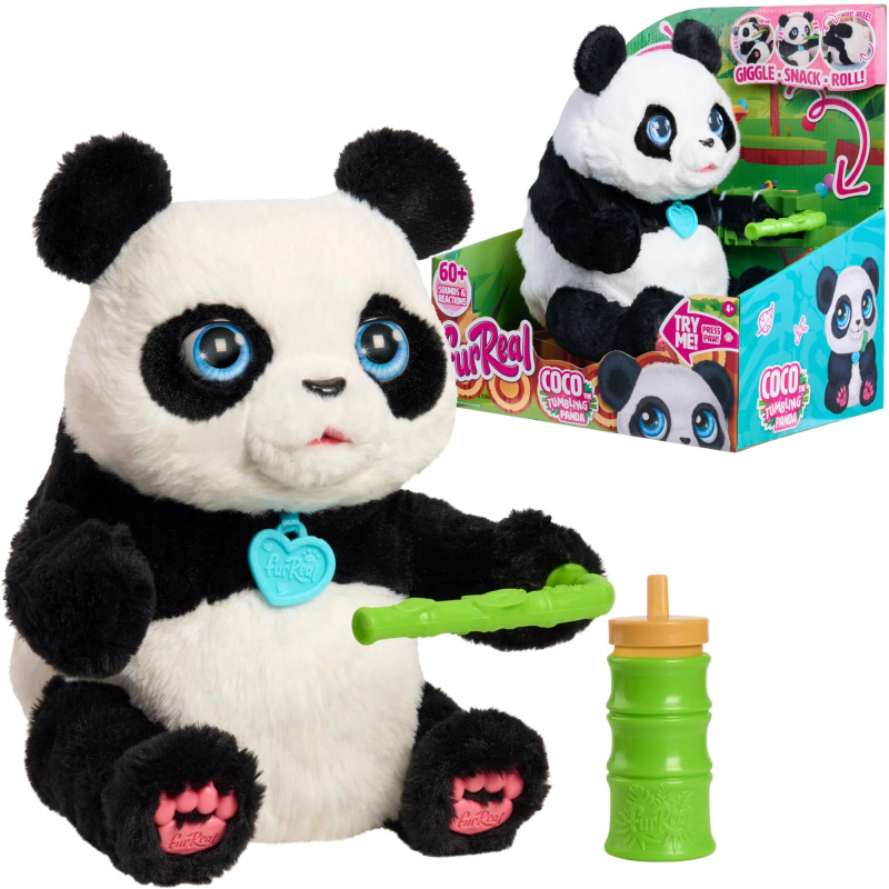Interaktivní plyšová panda FURREAL Coco 27 cm